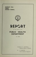 view [Report 1940] / Medical Officer of Health, Brierley Hill U.D.C.