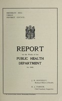 view [Report 1949] / Medical Officer of Health, Brierley Hill U.D.C.