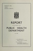 view [Report 1955] / Medical Officer of Health, Brierley Hill U.D.C.