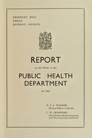view [Report 1964] / Medical Officer of Health, Brierley Hill U.D.C.