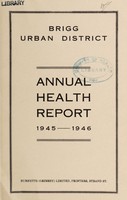 view [Report 1945-1946] / Medical Officer of Health, Brigg U.D.C.