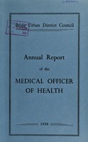 view [Report 1958] / Medical Officer of Health, Brigg U.D.C.