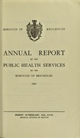 view [Report 1941] / Medical Officer of Health, Brighouse Borough.