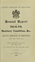 view [Report 1907] / Medical Officer of Health, Brighton County Borough.