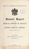 view [Report 1914] / Medical Officer of Health, Brighton County Borough.