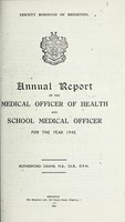 view [Report 1940] / Medical Officer of Health, Brighton County Borough.