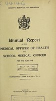 view [Report 1948] / Medical Officer of Health, Brighton County Borough.