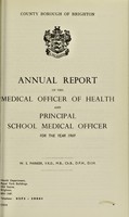 view [Report 1969] / Medical Officer of Health, Brighton County Borough.