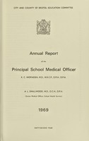 view [Report 1969] / School Medical Officer of Health, Bristol.