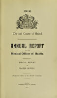 view [Report 1912] / Medical Officer of Health, Bristol.