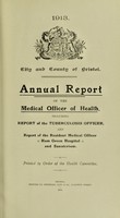 view [Report 1913] / Medical Officer of Health, Bristol.