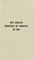 view [Report 1971] / Medical Officer of Health, Bristol.