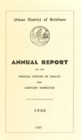 view [Report 1940] / Medical Officer of Health, Brixham U.D.C.