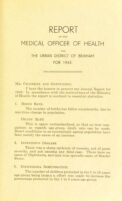 view [Report 1943] / Medical Officer of Health, Brixham U.D.C.