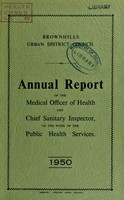 view [Report 1950] / Medical Officer of Health, Brownhills U.D.C.