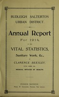 view [Report 1914] / Medical Officer of Health, Budleigh Salterton U.D.C.