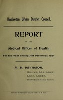 view [Report 1919] / Medical Officer of Health, Buglawton U.D.C.