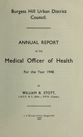 view [Report 1948] / Medical Officer of Health, Burgess Hill U.D.C.