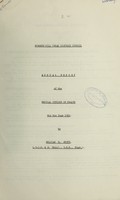 view [Report 1952] / Medical Officer of Health, Burgess Hill U.D.C.