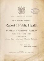 view [Report 1918] / Medical Officer of Health, Burnley County Borough.