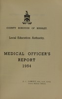 view [Report 1954] / Medical Officer of Health, Burnley County Borough.