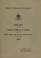 view [Report 1957] / Medical Officer of Health, Burnley County Borough.