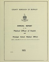 view [Report 1973] / Medical Officer of Health, Burnley County Borough.