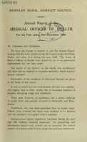 view [Report 1945] / Medical Officer of Health, Burnley R.D.C.