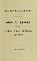 view [Report 1949] / Medical Officer of Health, Burnley R.D.C.