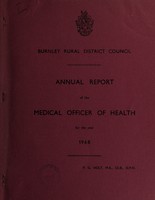 view [Report 1968] / Medical Officer of Health, Burnley R.D.C.