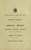 view [Report 1936] / School Medical Officer of Health, Burton-upon-Trent County Borough.