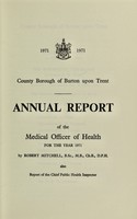 view [Report 1971] / Medical Officer of Health, Burton-upon-Trent County Borough.