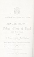 view [Report 1919] / Medical Officer of Health, Bury County Borough.
