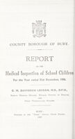 view [Report 1936] / Medical Officer of Health, Bury County Borough.