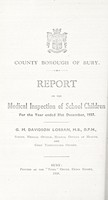 view [Report 1937] / Medical Officer of Health, Bury County Borough.