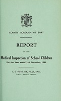 view [Report 1944] / Medical Officer of Health, Bury County Borough.