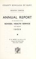 view [Report 1959] / Medical Officer of Health, Bury County Borough.