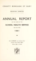 view [Report 1961] / Medical Officer of Health, Bury County Borough.