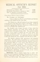 view [Report 1910] / Medical Officer of Health, Bury (Union) R.D.C.