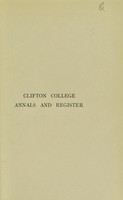 view Annals and register, 1862-1912 / edited by F. Borwick ; with an introduction by J.E. King.