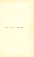 view The "smoker" reciter / selections from J.M. Barrie [and others] ; edited by Alfred H. Miles.