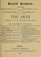 view The skin and its troubles.