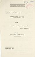 view [Report 1940] / Medical Officer of Health, Caistor (Union) R.D.C.