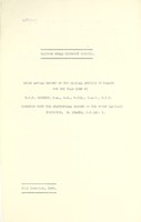 view [Report 1946] / Medical Officer of Health, Caistor (Union) R.D.C.