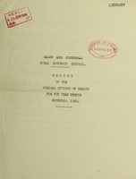 view [Report 1942] / Medical Officer of Health, Calne & Chippenham R.D.C.