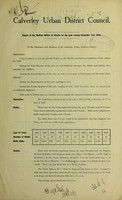 view [Report 1932] / Medical Officer of Health, Calverley U.D.C.