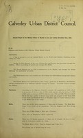 view [Report 1936] / Medical Officer of Health, Calverley U.D.C.