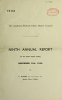 view [Report 1942] / Medical Officer of Health, Camborne-Redruth U.D.C.
