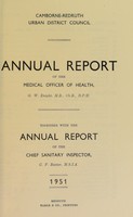 view [Report 1951] / Medical Officer of Health, Camborne-Redruth U.D.C.