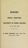 view [Report 1925] / School Medical Officer of Health, Cambridge.